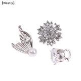 1Pairs Headphone Diameter Buckle Zircon Decorative Headphone Decoration Clip Removable Easy To Install Earbud Accessories