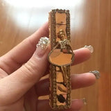 Charging personalized creative gift for women with diamond studded USB cigarette lighter encendedor eléctrico  gadgets for men