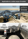 Upgraded Version 12V Smart Auto Car Cup Holder 2-in-1 Portable Car Cup Holder for Fast Cooling and Heating for Coffee & Water