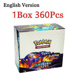 360Pcs Pokemon Trading Card GameCards Prismatic Evolutions Scarlet Violet Pokemon English Booster Battle Transaction Gifts