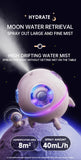220mL Space Capsule Air Humidifier USB Plug in Rechargeable Mist Aromatherapy Water Diffuser 7 Colors Atmosphere Light