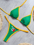 Asymmetric G String Bikinis Mini Micro Thong Bikini Female Swimsuit Women Swimwear Two-pieces Bikini Set Brazilian Bathing Suit