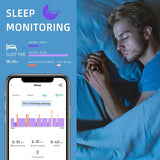 Smart Ring for Women & Men, Waterproof Fitness Tracker Ring with Sleep Monitoring, Pedometer & Calories Counter ,compatible with IPhone and Android,smart Gift