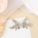 【1Pair Butterfly Rhinestone Decor For Clip On Earbuds Open Ear Accessories Removeable DIY Earphone Decoration】