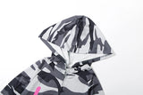 Weird Puss Letter Leopard Print 2 Piece Set Women Casual Zip Hooded Crop Jacke+Leggings Matching Stretch Sporty Street Outfits