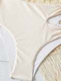 Sexy 3Pieces Push Up Bikini Set Women Swimsuit High Waist Perspective Tassel Skirt Beach Outing Bathing 2024 Feminine Swimwear
