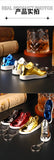 Innovative Personalized Basketball Shoe Keychain Lighter, Stylish Inflatable Windproof Jet Lighter Bag Hanging Ornament for Men