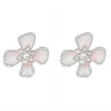 New Elegant Flower Shaped Headphone Rhinestones Buckles Clip On Attachment For FreeClip 1 2 Zircons Embellishment