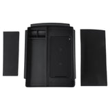 1pcs DC12V Car Front Center Console Storage Box With Power Cord Wireless Charger For Tesla For Model X For Model S 2016~2020