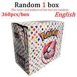 360Pcs/Set Pokemon Card MEGA EVOLUTION Phantasmal Scarlet Violet 151 Black Bolt English Booster Battle Transaction Card Toys