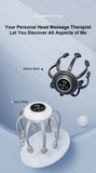 Cordless Electric Scalp Massager,360 Degree Head Massager with 8 Finger Tips, Deep Relaxing and Stress Relief Head Massager