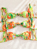 ZRTAK Two Piece Suit Bikinis 2026 Women Swimsuit Push Up Bathing Suit Sexy Bikinis Sets Swimwear Print Beachwear Solid Biquinis