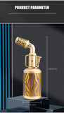 JOBON Creative Shape Cigar Lighter Blow Torch Windproof Locking Blue Flame Rotor Design  UV Transfer Printing Craft Gifts