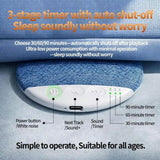 Under Pillow Mini Speaker 5.4 Hifi Stereo Sound Machine White Noise With 30/60/90 Min Timer For Bedroom Sleep