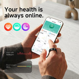 All Size（6-14） Smart Ring for Women Men Healthy Heart Rater Blood pressure Monitor Waterproof Take Photo Control Smartring Sport