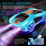 New energy RC Cars Toys for Boys 2.4GHz Remote Control Car with Lights Music & SprayEffects Gesture Sensing Gifts for Boys Girls