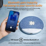 Under Pillow Mini Speaker 5.4 Hifi Stereo Sound Machine White Noise With 30/60/90 Min Timer For Bedroom Sleep