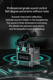 M25 TWS Wireless Headphones Bluetooth 5.3 Earbuds with LED Display Stereo, Touch Control & Noise Reduction Stereo Sound Headset