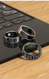 Smart Ring Display Screen and Touch, Wireless Charging,Smart Control,Health Manager,5ATM Waterproof For Men Women New Rings