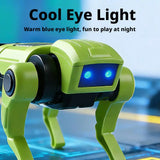 DIY Assembly RC Robot Dog Toy Remote Control Mechanical Robot Kit Science Teaching Model Electric Set Gift For Kids