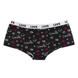New Women's Breathable Underwear Comfortable and Cute Girls' Flat Corner Underwear 3D Seamless Underwear Sports Shorts Thong