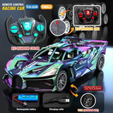 Rc Car 4Ch High-Speed Remote Control Drift Racing Car Electric Sportscar Toy Vehicle Model Toys for  Kids Birthday Gift