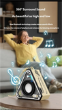 V2 Portable TWS Bluetooth Speaker Audio Desktop Subwoofer Mini Wireless Portable Speaker HiFi Music Stereo Outdoor Loudspeaker