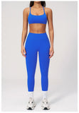 2PCS Yoga Suit Women Tracksuit Sports Bra High Waist Leggings Outfit Gym Set Fitness Athletic Wear Workout Clothes Sportswear