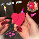 New 520 Love Electric Dual-Use Windproof Lighter Valentine's Day Gift