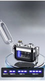 Waterproof Lighter Double Arc Mini Electronic Windproof Lighter Electric Transparent USB Rechargeable Lighters Outdoor Camping