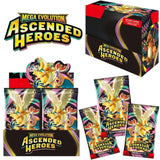 360Pcs/Set Pokemon Card MEGA EVOLUTION Phantasmal Scarlet Violet 151 Black Bolt English Booster Battle Transaction Card Toys