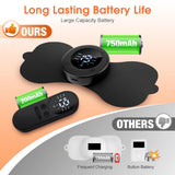 EMS Back And Neck Massager Wireless Pulse Heating Cervical Massage Patch 6 Mode 19 Level Mini Electric Muscle Stimulator Sticker