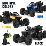 6-Wheel 4WD RC Off-Road Climbing Truck, Remote Control Car Toy, Perfect Gift for Kids  Control Trucks Boys Toys for Children