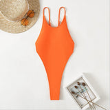 Sexy Extreme Mini Micro String Women Swimwear One Piece Swimsuit Female Cross Backless Monokini High Cut Bathing Suit Swim Lady