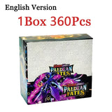 360Pcs Pokemon Trading Card GameCards Prismatic Evolutions Scarlet Violet Pokemon English Booster Battle Transaction Gifts