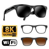 Lenovo Smart AI Glasses 800W HD 8K Shooting Camera Photo Video Voice Call Translation Waterproof Bluetooth AI Motorcycle Glasses
