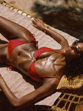 Miyouj Push Up Swimwear High Cut Bikinis Sexy Two Piece Suits Solid Bikini Set New Swimsuits String Bathsuit 2026 Swimsuit