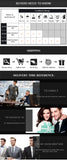 POEDAGAR Top Rectangle Original Men Watch Waterproof Fashion Man Wristwatch Stainless Steel Quartz Sport Men's Watches+Box Reloj