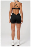2PCS Yoga Suit Women Tracksuit Sports Bra High Waist Leggings Outfit Gym Set Fitness Athletic Wear Workout Clothes Sportswear