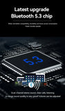Lenovo Bluetooth5.4 AI Smart Camera Glasses 8K Photo Recording Remote Control Touch Translator Voice Assistant Wireless Sunglass