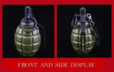 New Multifunctional Military Model Creative Windproof Lighter Metal Body Pink Flame Ashtray Butane Gas Lighter Collection Gift