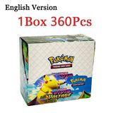 360Pcs Pokemon Trading Card GameCards Prismatic Evolutions Scarlet Violet Pokemon English Booster Battle Transaction Gifts