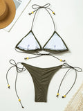 Micro Bikini Thong Women Swimsuits 2026 Sexy Swimwear String Bikini Set Halter Biquini Swim Suits Beachwear Female