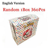 360Pcs Pokemon Trading Card GameCards Prismatic Evolutions Scarlet Violet Pokemon English Booster Battle Transaction Gifts