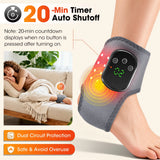 Electric foot and hand massager can vibrate and heat the ankles and ankles, and the bracket joints are portable, which can relax