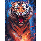 GATYZTORY Diy Paint By Numbers For Adults Beginners Wolf Animals Acrylic Painting By Number Kits Home Decoration Frameless