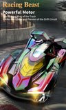Rc Car 4Ch High-Speed Remote Control Drift Racing Car Electric Sportscar Toy Vehicle Model Toys for  Kids Birthday Gift