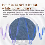 Under Pillow Mini Speaker 5.4 Hifi Stereo Sound Machine White Noise With 30/60/90 Min Timer For Bedroom Sleep