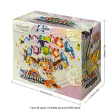 360Pcs English Pocket Card Prismatic Evolutions Scarlet Violet 151 Destined Rivals Black Bolt English Booster Battle Transactio