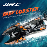 JJRC S6 RC Speed Boats 2.4G Simulate Lobster Electric Remote Control Water Boat Controls Vehicle Model Toys for Games child Kids